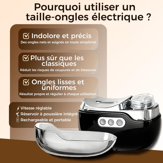 NailSafe - Des ongles soignés grâce à notre système de coupe et lissage intégré