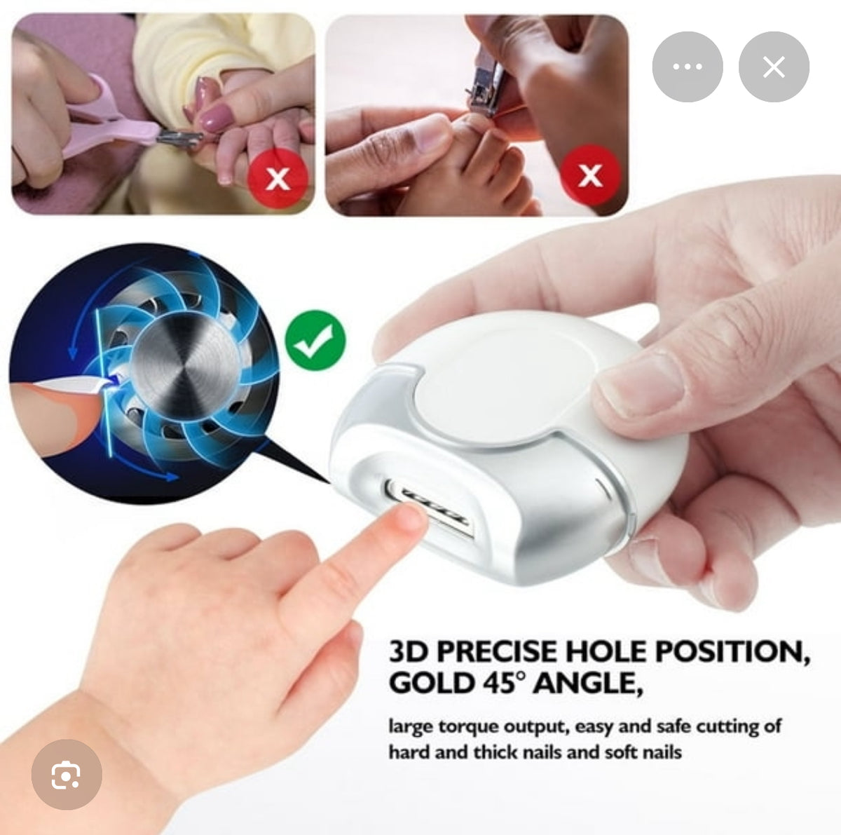 NailSafe - Des ongles soignés grâce à notre système de coupe et lissage intégré