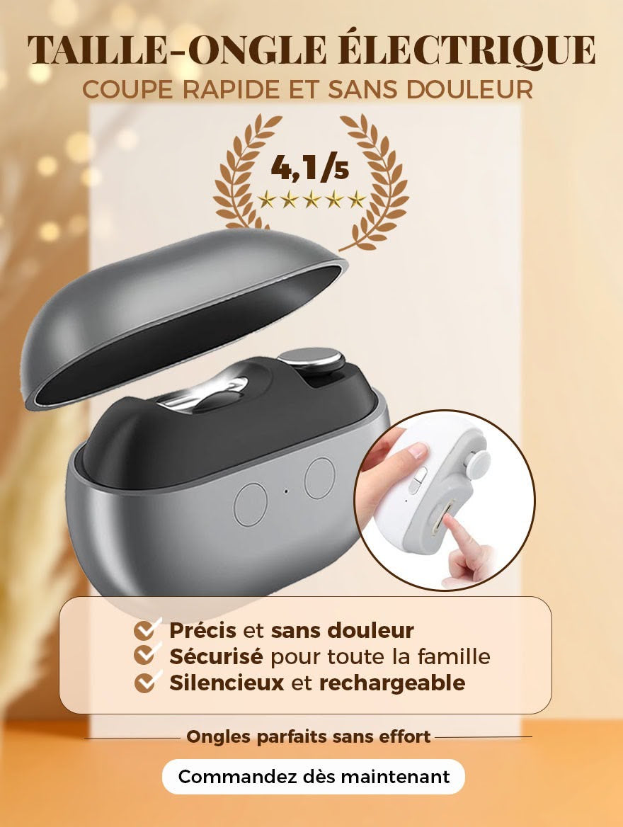 NailSafe - Des ongles soignés grâce à notre système de coupe et lissage intégré